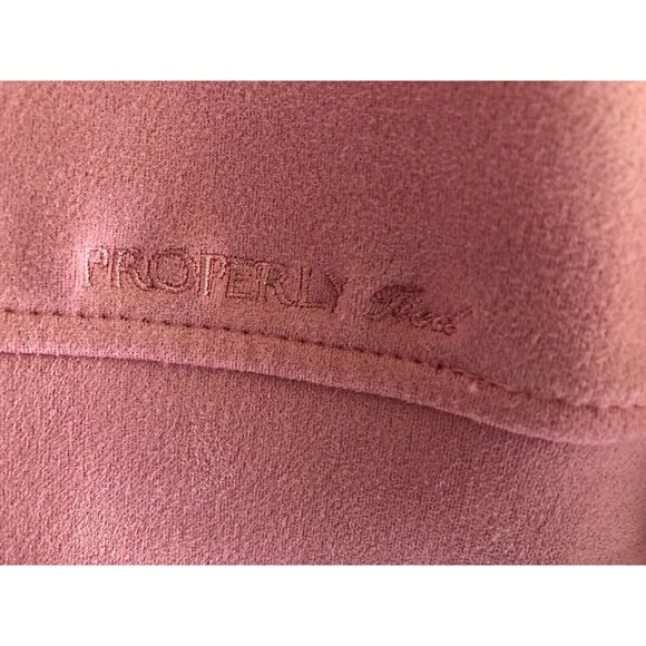 Properly Tied Keely Crew Ladies Sweatshirt Pink M EUC See Description *** - Picture 3 of 4